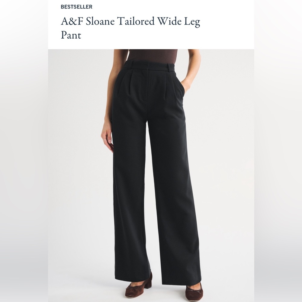 Abercrombie Black Dress Pant